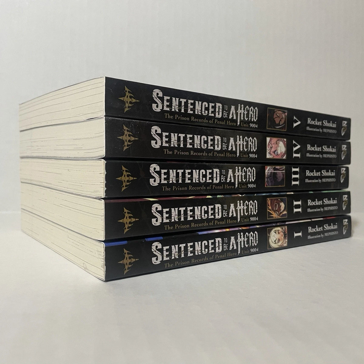 Sentenced to Be A Hero Light Novel Volumes 1-5 Brand New English US Authentic