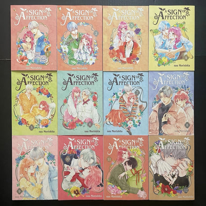 A Sign of Affection Manga Volumes 1-12 English US Authentic Kodansha Brand New