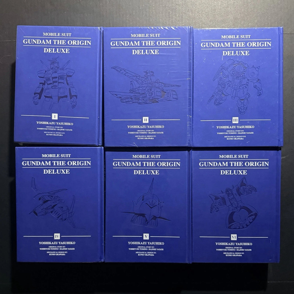 Mobile Suit Gundam: THE ORIGIN Deluxe Manga Volumes 1-6 Hardcover English Sealed
