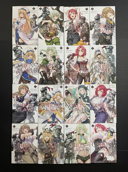 Goblin Slayer Light Novel Volumes 1-16 Brand New English US Authentic Yen Press