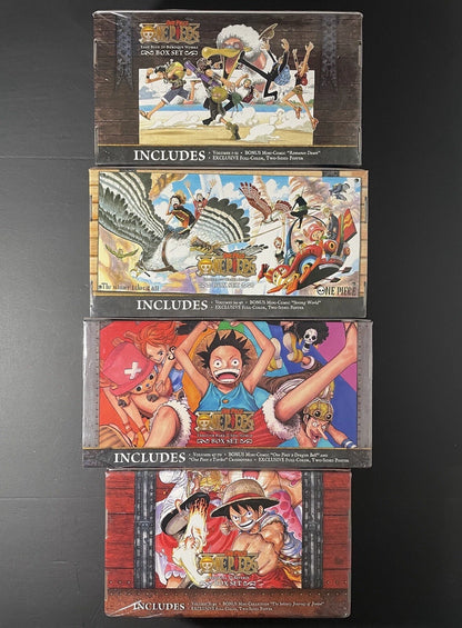 One Piece Manga Box Sets 1-4 English New Sealed US Authentic Viz Media