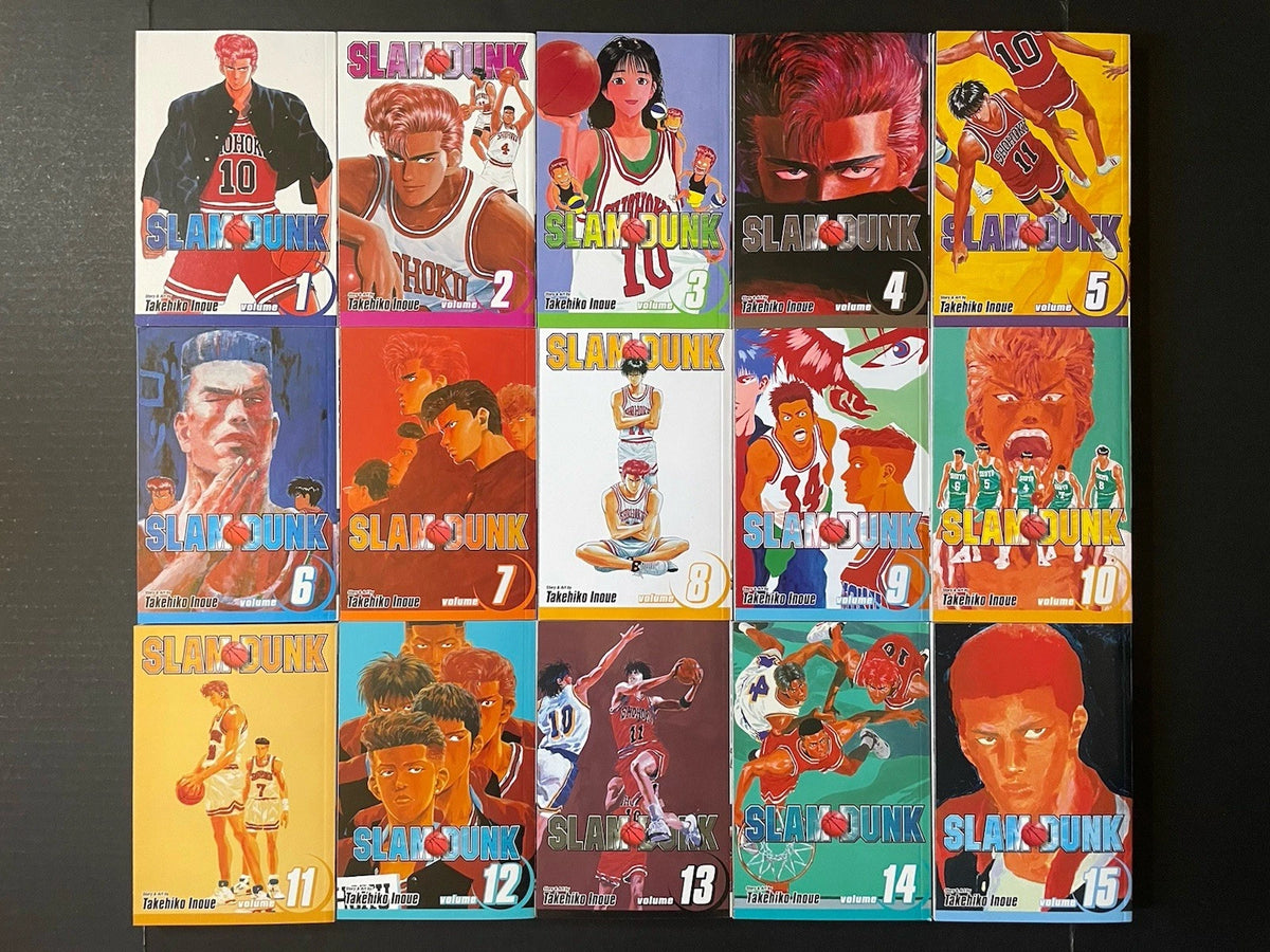 Slam Dunk Manga Volumes 1-31 Brand New Complete English Authentic Viz Media US