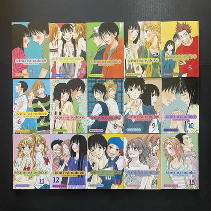 Kimi ni Todoke From Me to You Manga Volumes 1-30 English US Authentic Viz Media