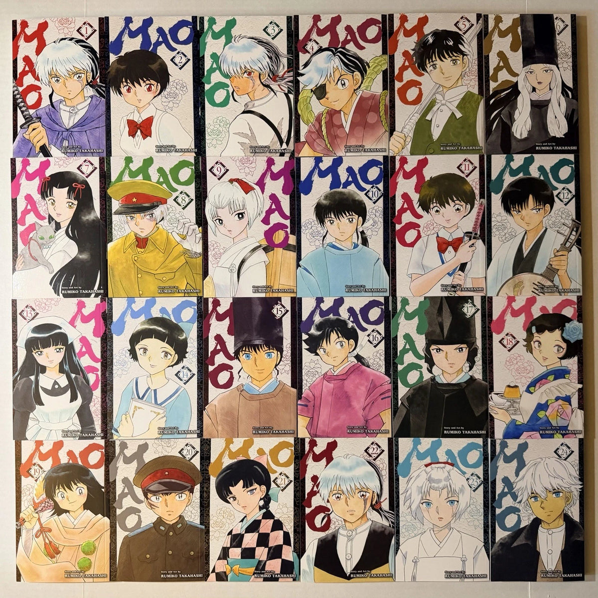 Mao Manga Volumes 1-24 English Brand New US Authentic Viz Media Rumiko Takahashi