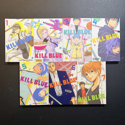 Kill Blue Manga Volumes 1-7 Brand New Authentic Viz Media