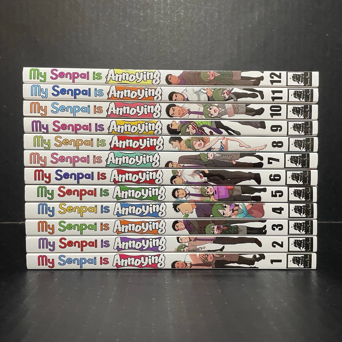 My Senpai is Annoying Manga Volumes 1-12 Brand New English Authentic Seven Seas