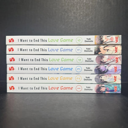 I Want to End This Love Game Manga Volumes 1-6 Brand New English Viz Media