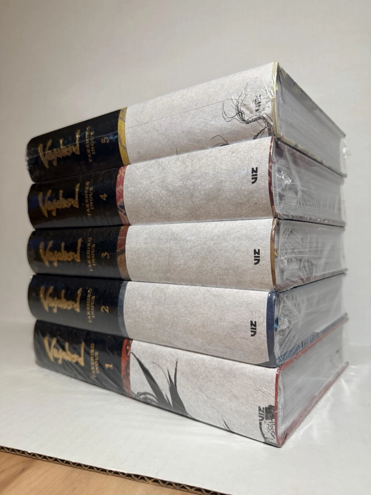 Vagabond Manga Definitive Edition Volumes 1-5 New Sealed Hardcover Viz Media