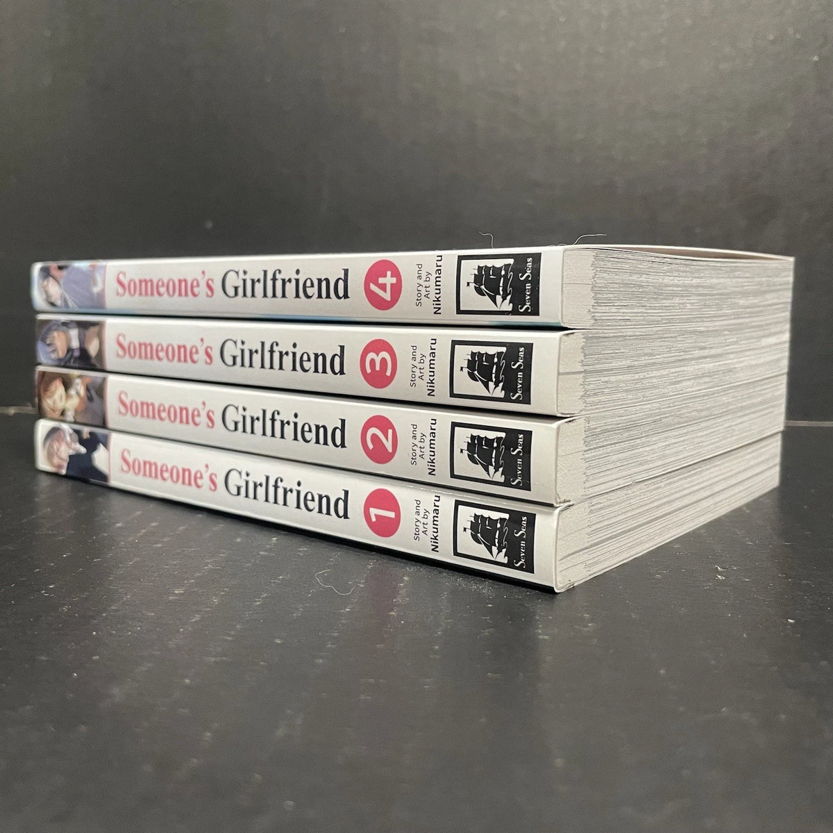 Someone’s Girlfriend Manga Volumes 1-4 Brand New English Authentic US Seven Seas