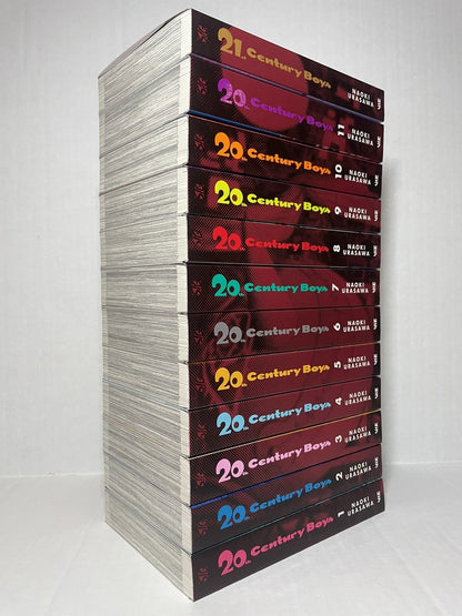 20th Century Boys Perfect Edition Manga Volumes 1-11 + 21st Century Boys New Eng