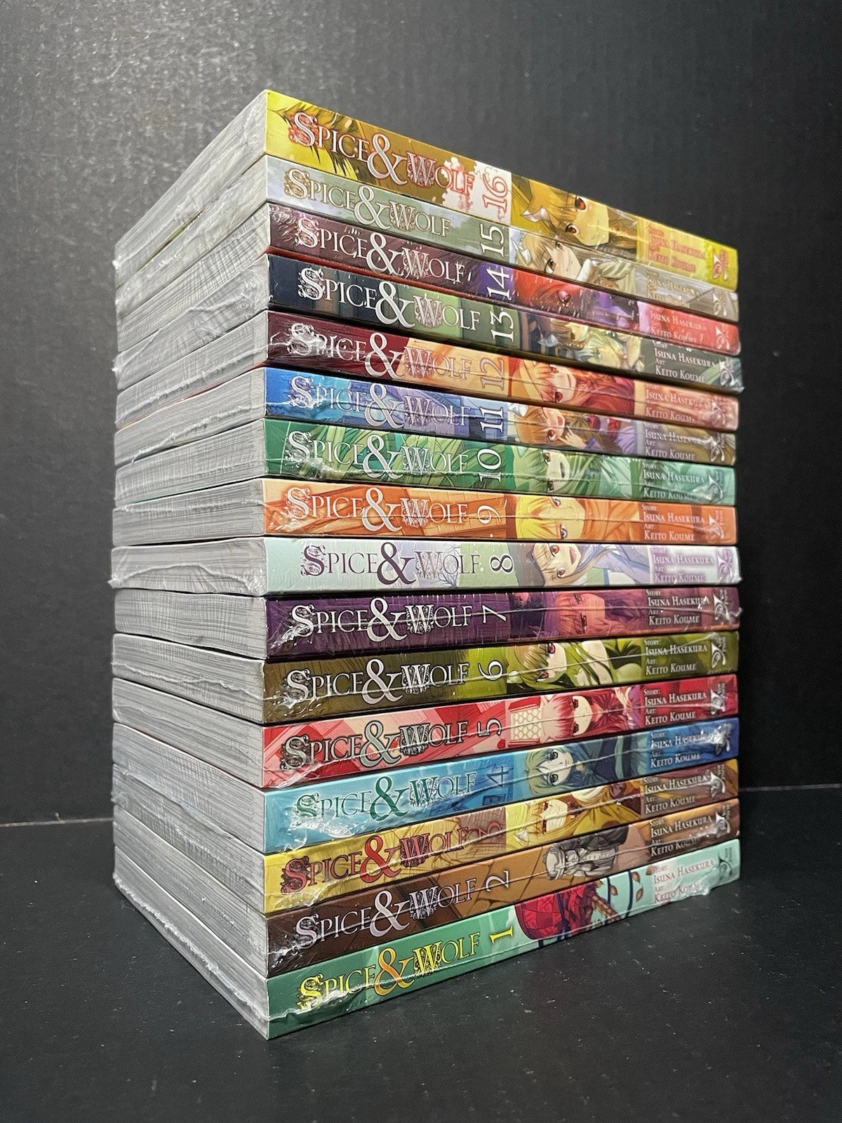 Spice and Wolf Manga Volumes 1-16 Brand New Sealed English US Authentic Complete