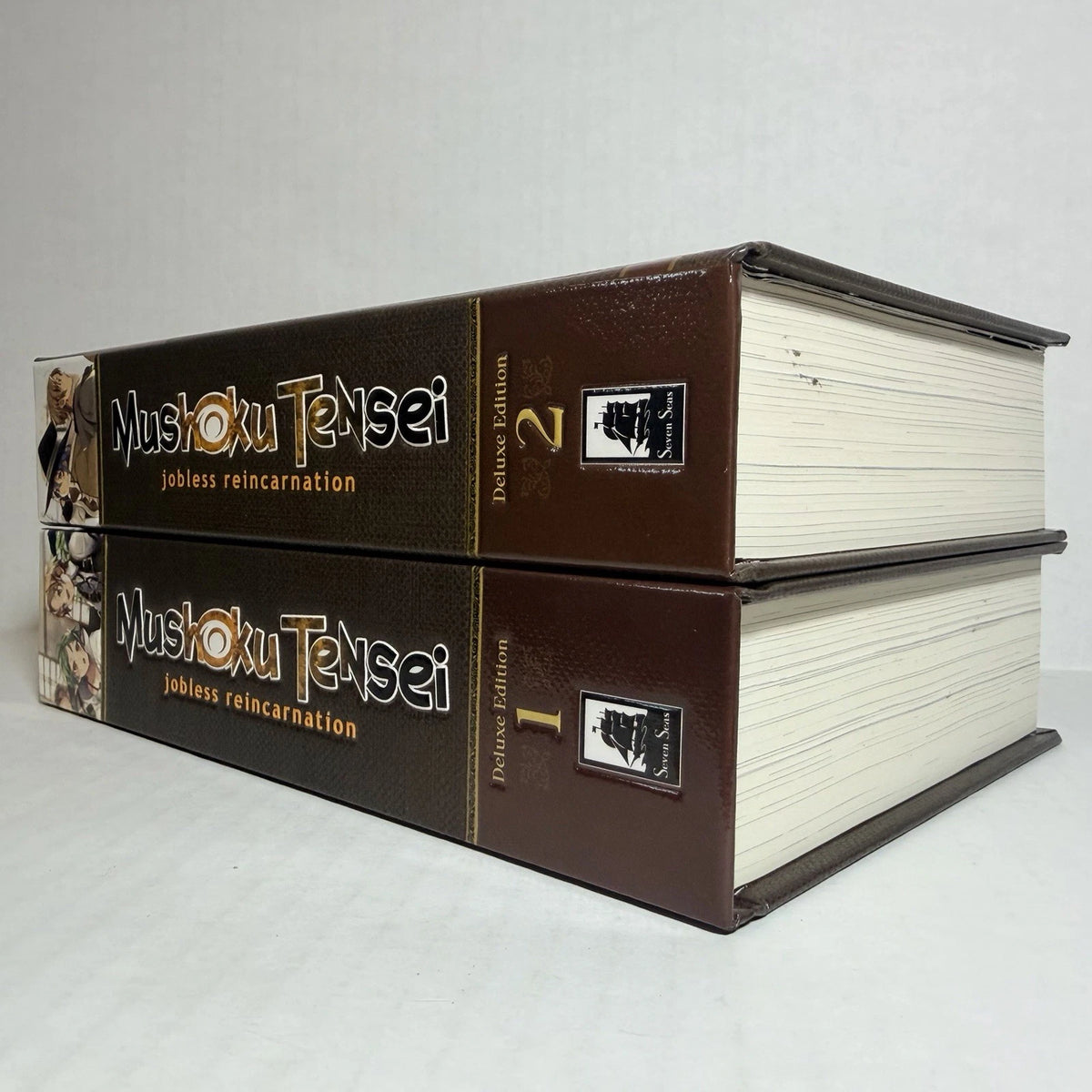 Mushoku Tensei Light Novel Deluxe Edition Volumes 1-2 New Hardcover US Authentic