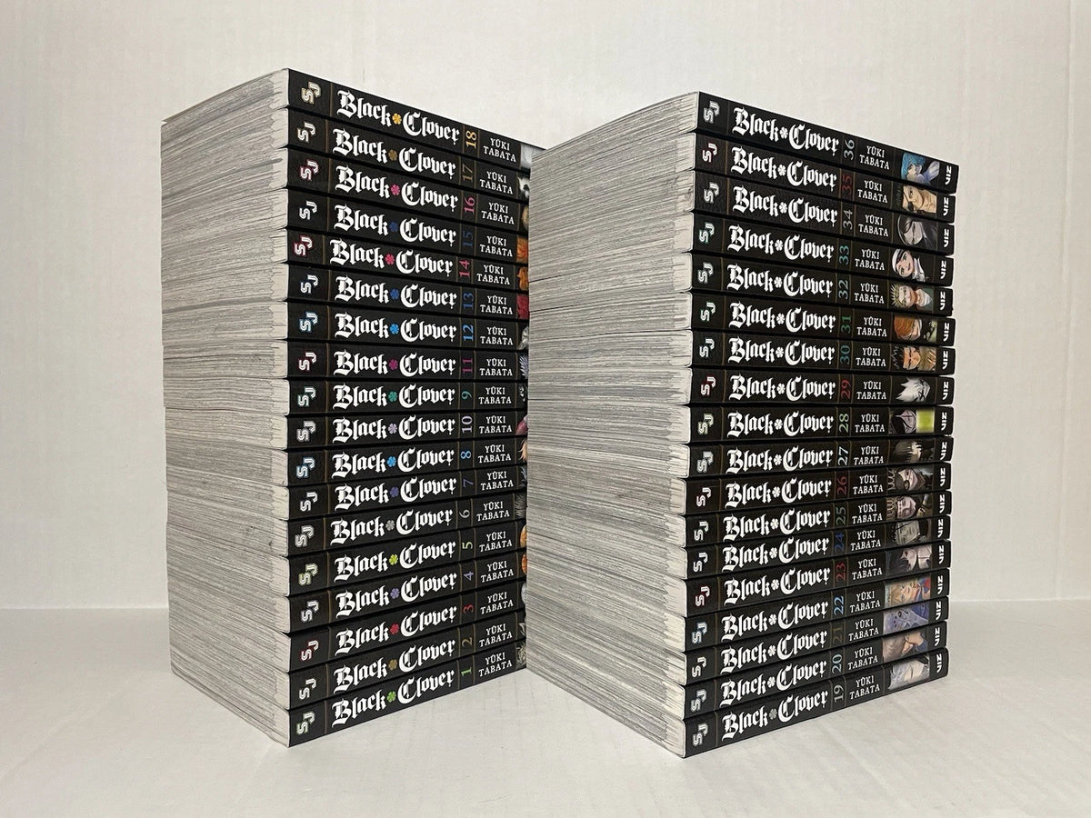 Black Clover Manga Volumes 1-36 English Authentic US Viz Media New