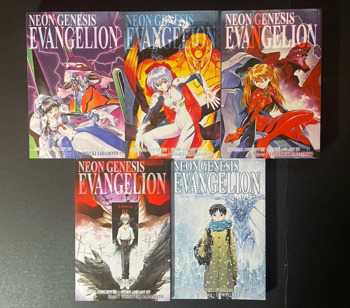 Neon Genesis Evangelion Manga Omnibus Volumes 1-14 New English US Viz Media