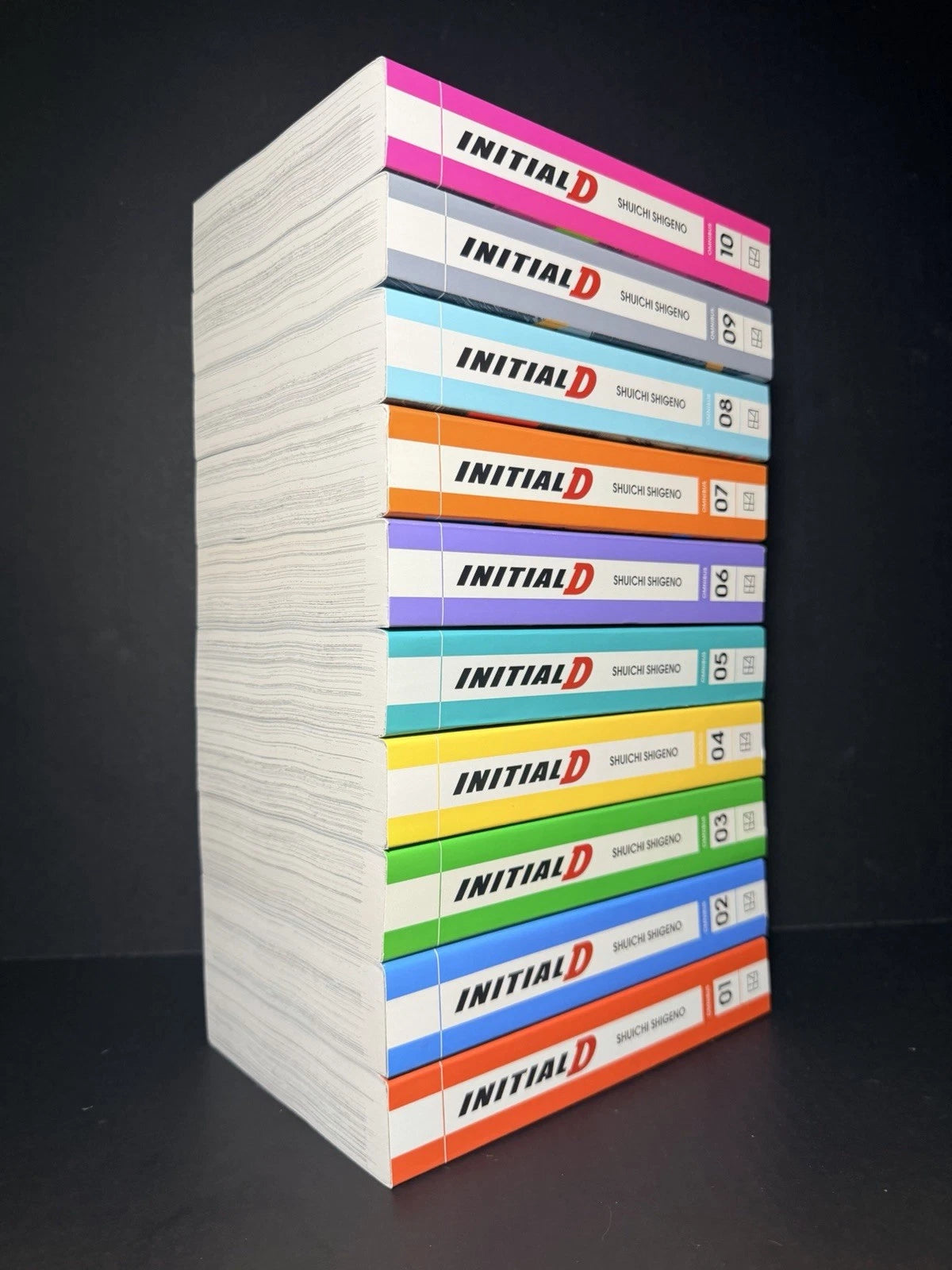 Initial D Manga Omnibus 1-10 (Includes Volumes 1-20) Brand New English Authentic