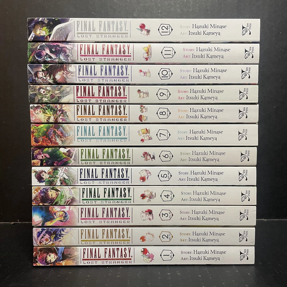 Final Fantasy Lost Stranger Manga Volumes 1-12 Brand New English Authentic