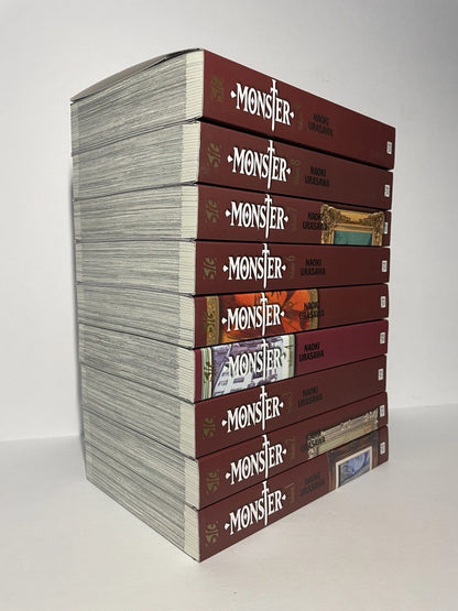 Monster Perfect Edition Manga Volumes 1-9 English Complete New Viz Media Urasawa