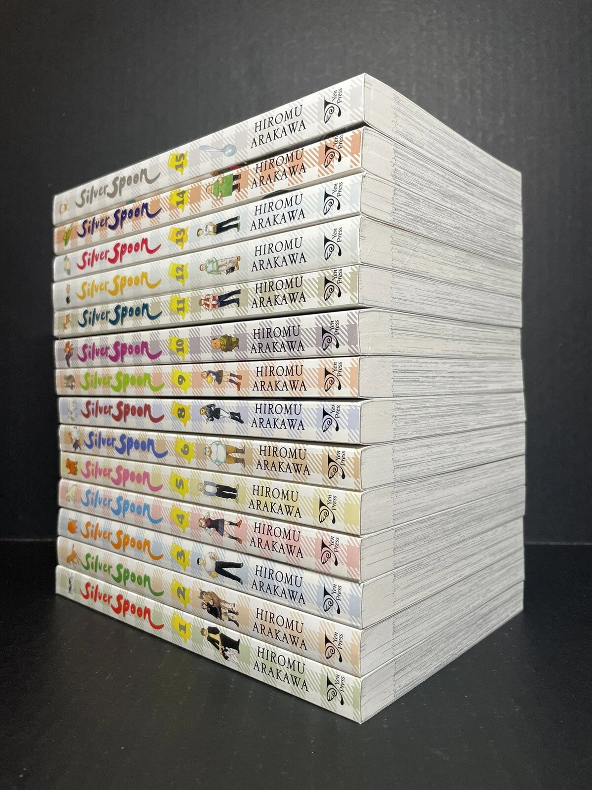 Silver Spoon Manga Volumes 1-6, 8-15 Brand New English Authentic Yen Press