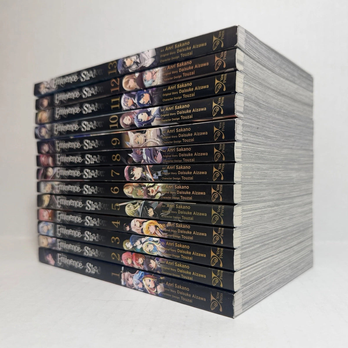 The Eminence in Shadow Manga Volumes 1-13 English New US Authentic Yen Press