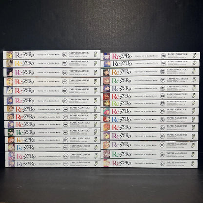 Re:Zero Light Novel Volumes 1-28 Brand New English US Authentic Yen Press