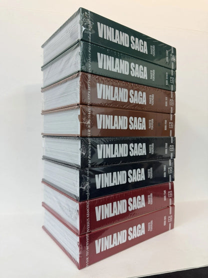 Vinland Saga Deluxe Manga Volumes 1-8 Hardcover New Sealed English US Authentic