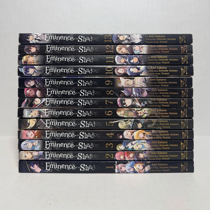 The Eminence in Shadow Manga Volumes 1-13 English New US Authentic Yen Press