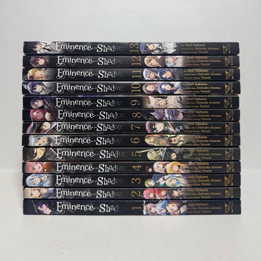 The Eminence in Shadow Manga Volumes 1-13 English New US Authentic Yen Press