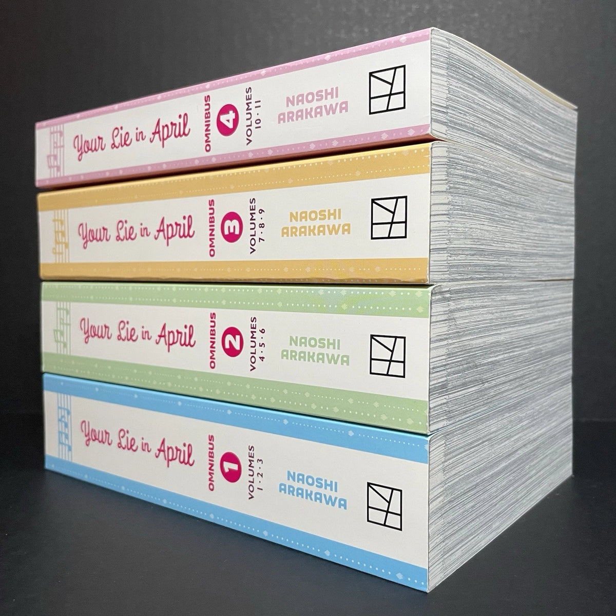 Your Lie in April Manga Omnibus Volumes 1-11 Brand New English Authentic