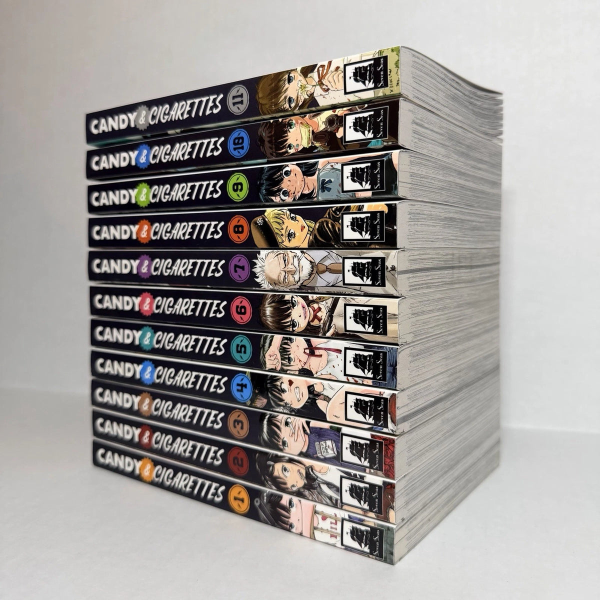 Candy and Cigarettes Manga Volumes 1-11 English Brand New Authentic Seven Seas