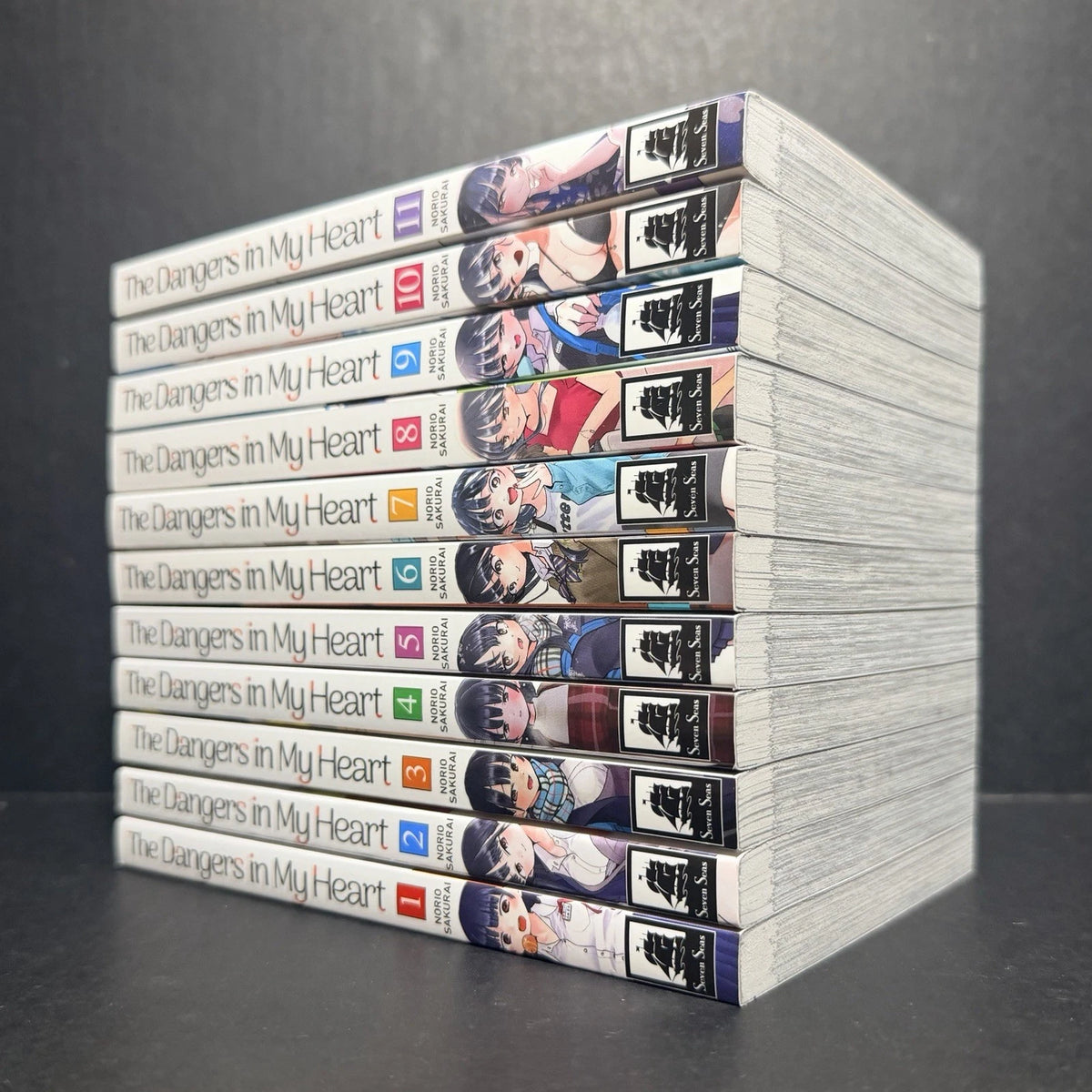 The Dangers in My Heart Manga Volumes 1-11 English Brand New US Authentic