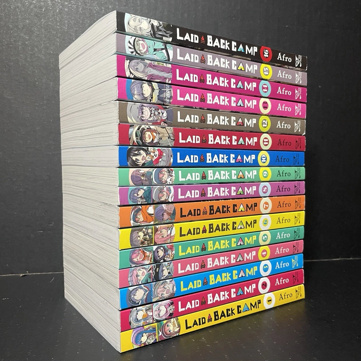 Laid-Back Camp Manga Volumes 1-16 Brand New English US Authentic