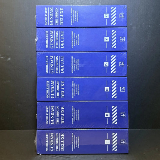 Mobile Suit Gundam: THE ORIGIN Deluxe Manga Volumes 1-6 Hardcover English Sealed