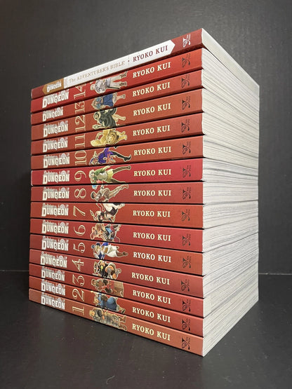 Delicious in Dungeon Manga Volumes 1-14 + Adventurer’s Bible New US Authentic
