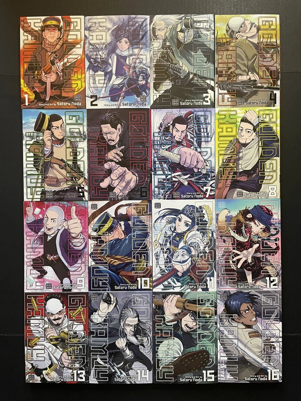 Golden Kamuy Manga Volumes 1-31 English Brand New Authentic Viz Media Complete
