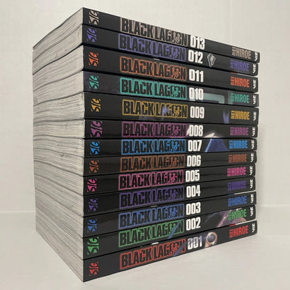Black Lagoon Manga Volumes 1-13 English Brand New Authentic Viz Media Rei Hiroe