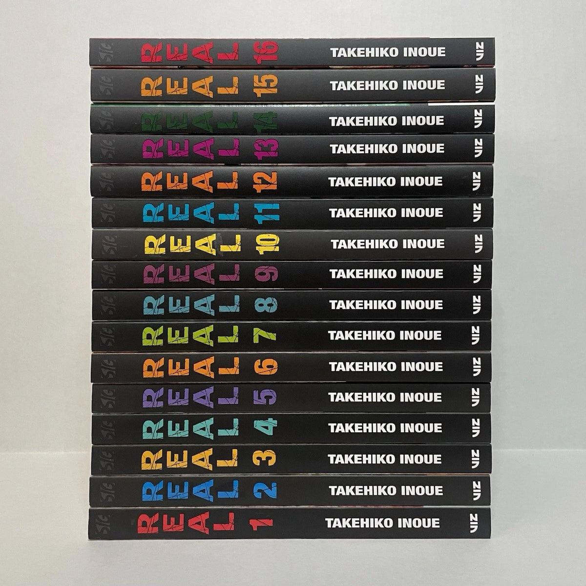 Real Manga Volumes 1-16 English New US Authentic Viz Media Takehiko Inoue