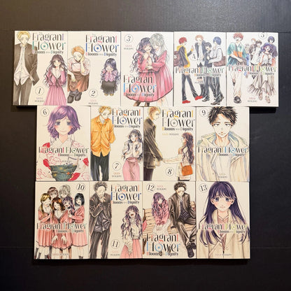 The Fragrant Flower Blooms With Dignity Manga Volumes 1-13 English New Kodansha
