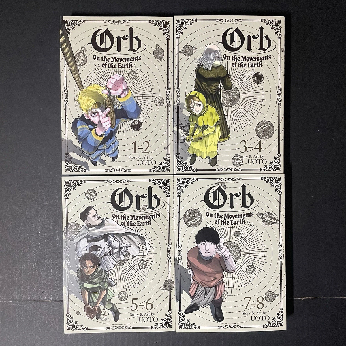 Orb: On the Movements of the Earth Manga Omnibus Volumes 1-8 Brand New English