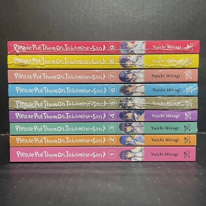 Please Put Them On, Takamine-San Manga Volumes 1-9 Brand New English Sealed