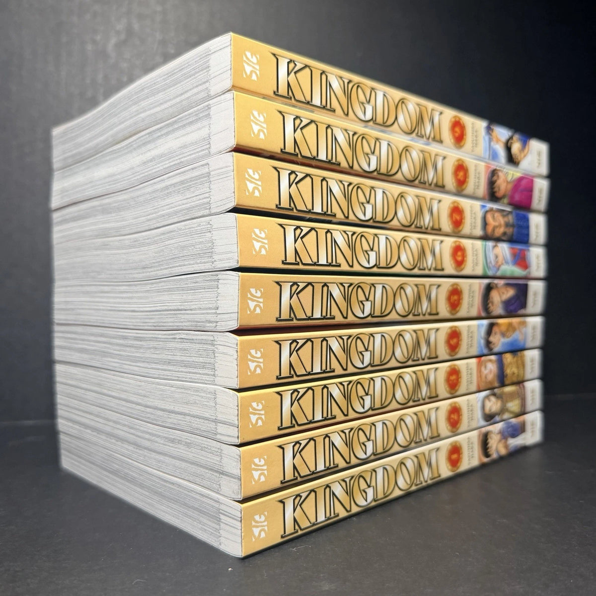 Kingdom Manga Volumes 1-9 Brand New English US Authentic Viz Media Yasuhisa Hara