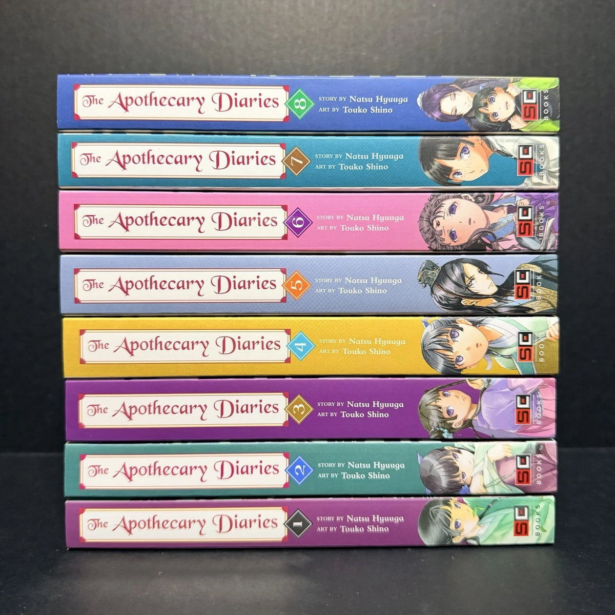 The Apothecary Diaries Light Novel Volumes 1-8 English New Authentic Square Enix