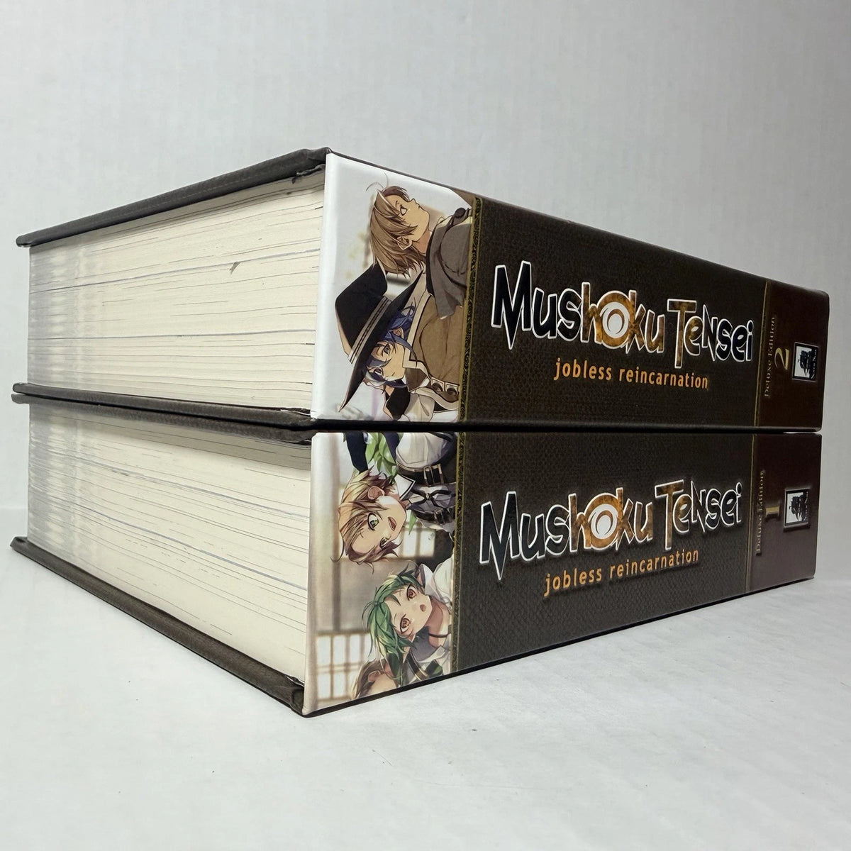 Mushoku Tensei Light Novel Deluxe Edition Volumes 1-2 New Hardcover US Authentic