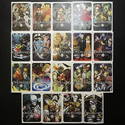 Overlord Manga Volumes 1-19 Brand New US Authentic Yen Press English