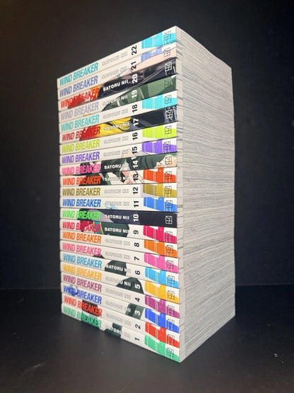 Wind Breaker Manga Volumes 1-22 English Brand New US Authentic Kodansha