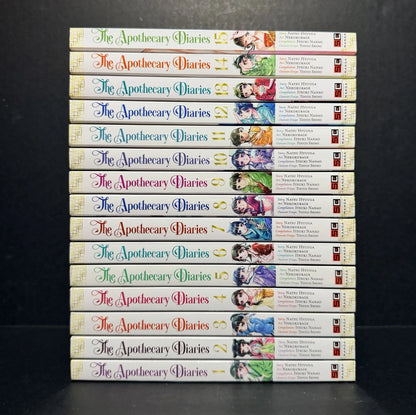 The Apothecary Diaries Manga Volumes 1-15 English US Authentic Square Enix New