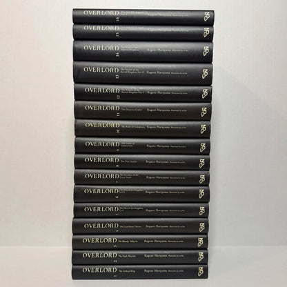 Overlord Light Novel Volumes 1-16 Brand New English US Authentic Complete Set