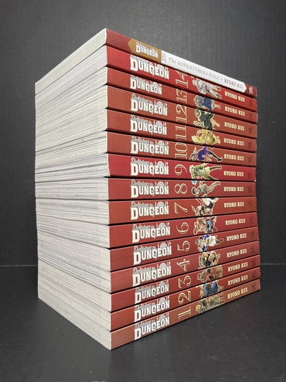 Delicious in Dungeon Manga Volumes 1-14 + Adventurer’s Bible New US Authentic