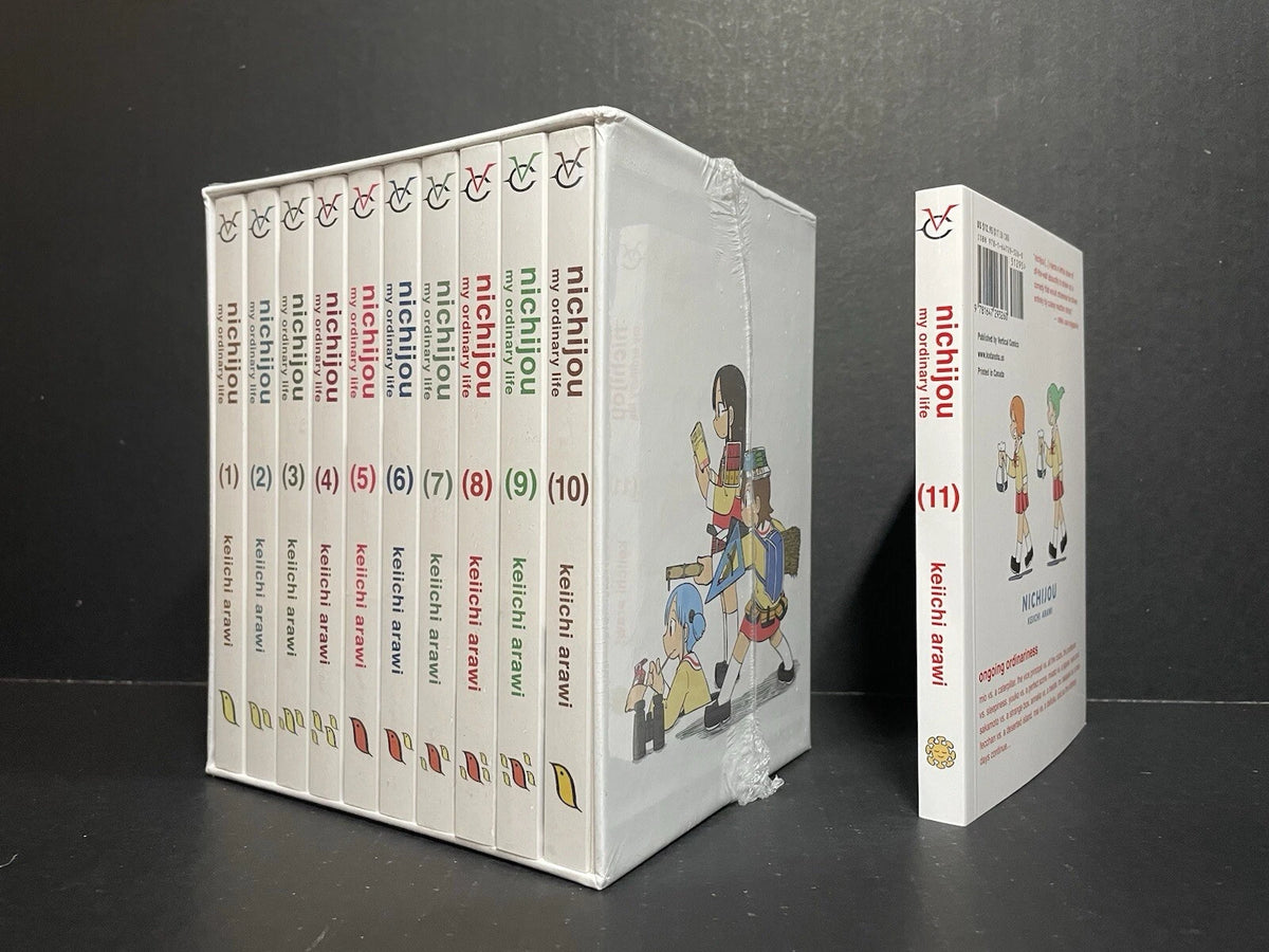 Nichijou 15th Anniversary Manga Box Set Volumes 1-10 + Volume 11 New English