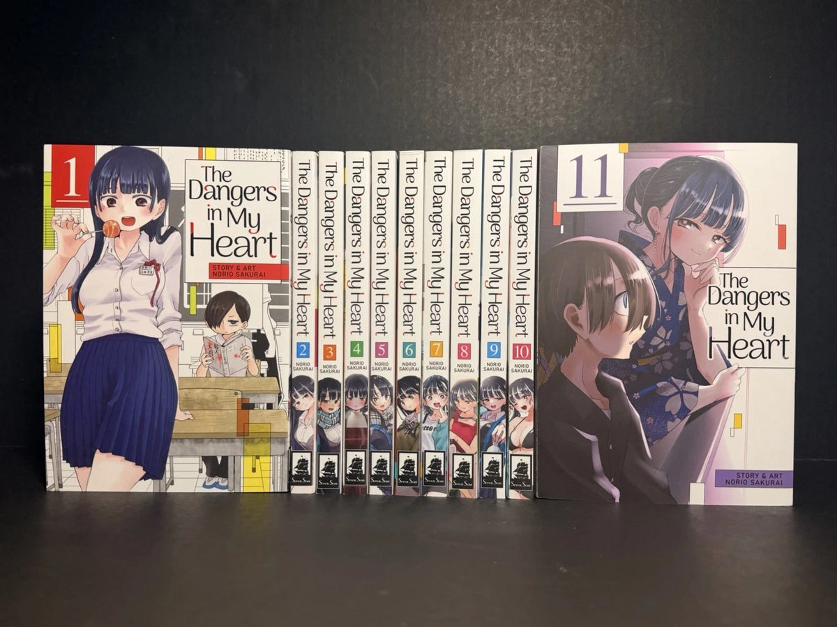 The Dangers in My Heart Manga Volumes 1-11 English Brand New US Authentic