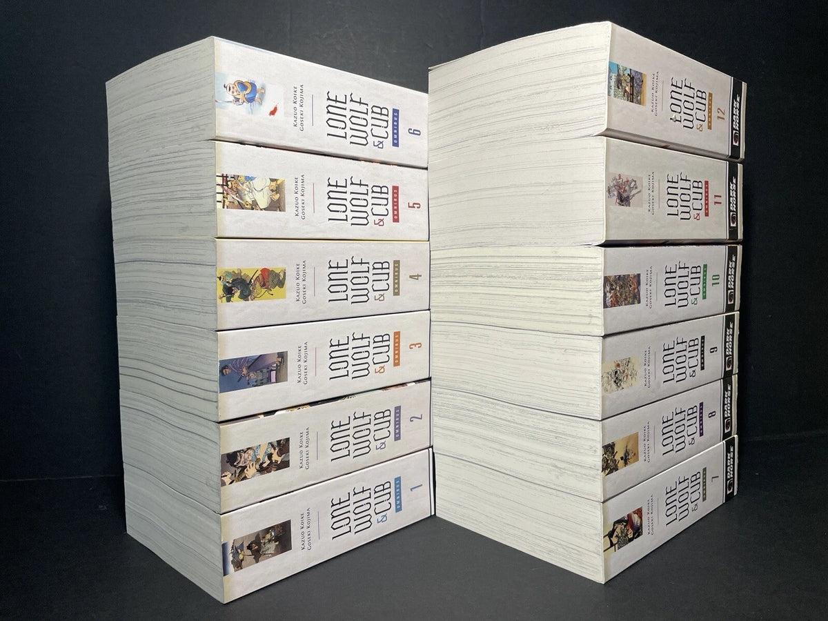 Lone Wolf and Cub Omnibus Manga Volumes 1-12 Brand New Complete Set in English